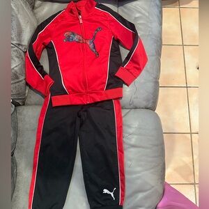 Puma track suit boys size 4